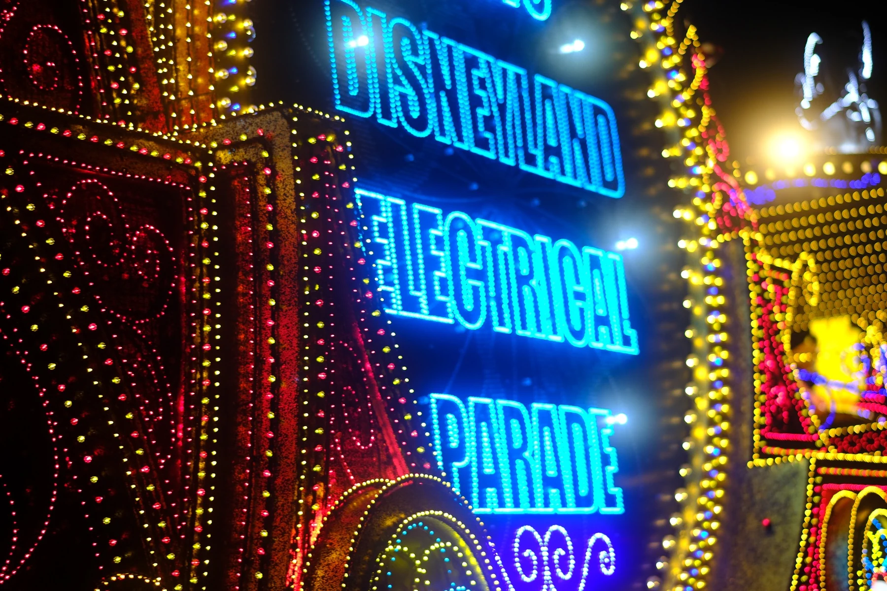 ป้าย Tokyo Disneyland Electrical Parade Dreamlights ประดับไฟ