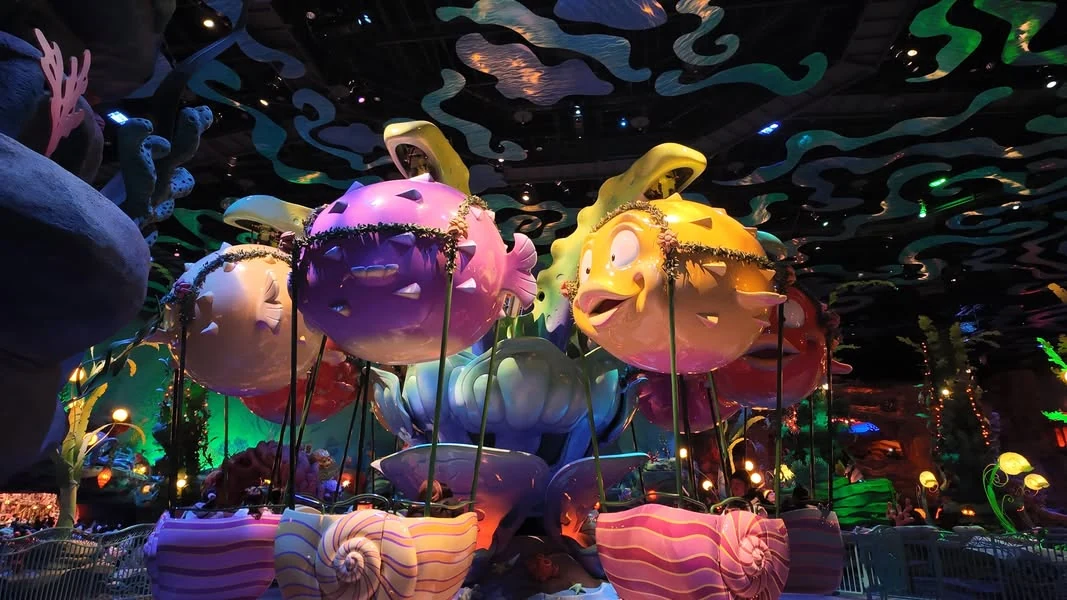 เครื่องเล่น Jumpin Jellyfish ใน Mermaid Lagoon