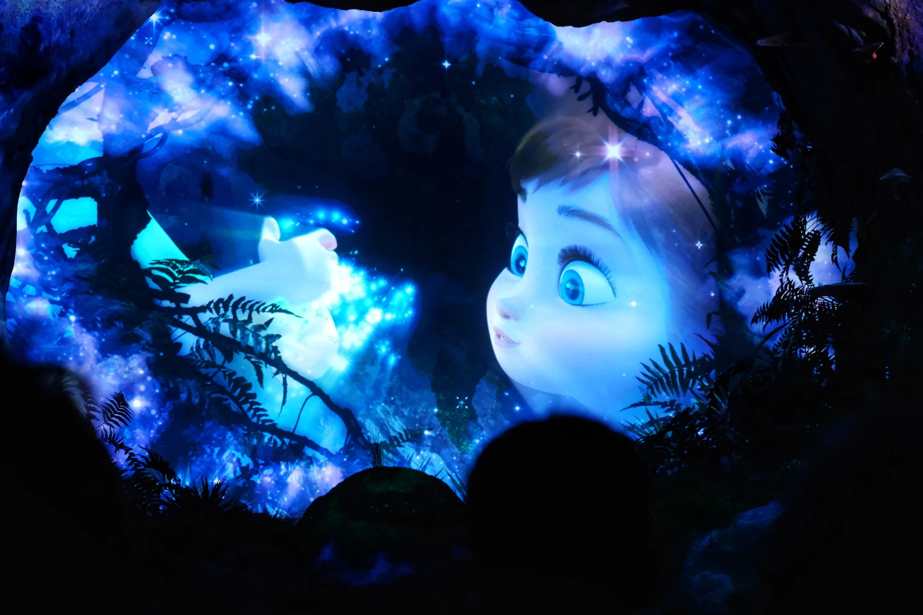 ฉากวัยเด็กของ Anna ใน Frozen Journey