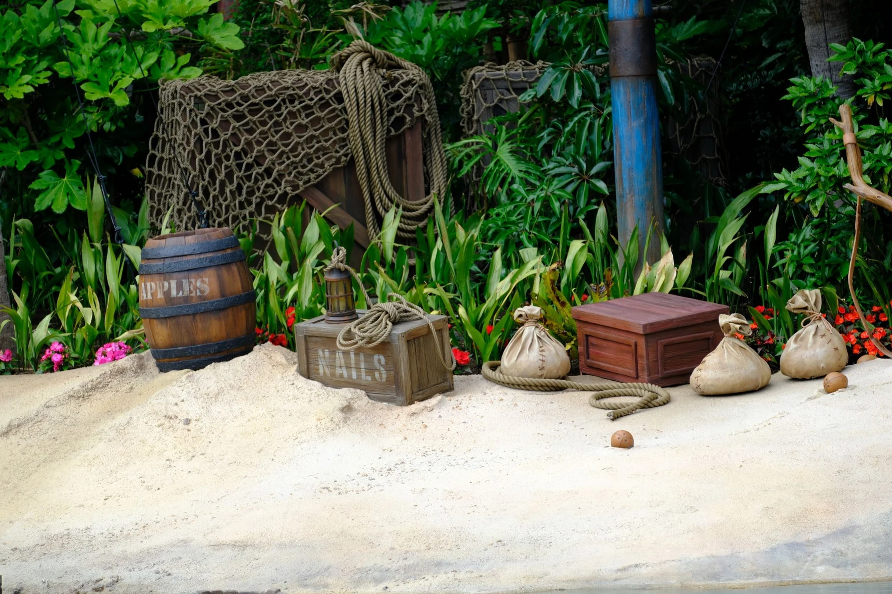 รายละเอียดของตกแต่งในโซน Peter Pan